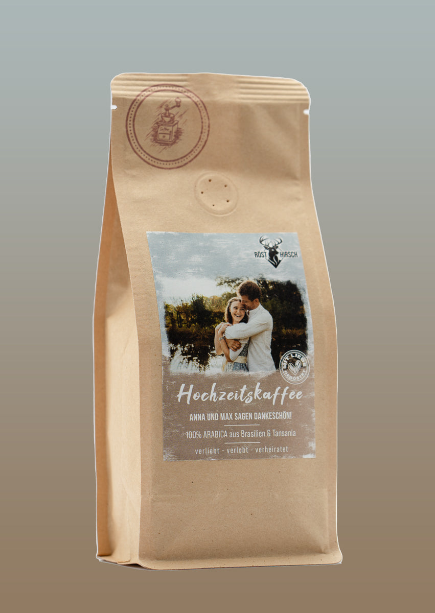 Dein eigenes Design auf unserem Kaffee / ab 100 Stk.